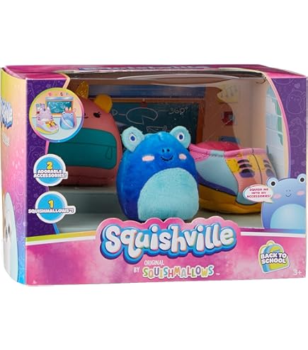 Squishville SQM0318 Set Accessori Peluche Con Ghiaccio, Personaggi Da 5 Cm, Giocattolo Per Bambini 3+ Anni - 3