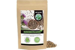 Alpi Nature Mariatistelfrön Hel 1kg, Mariatistel Te, Hela Mjölktistelfrön, Mjölktistel Te