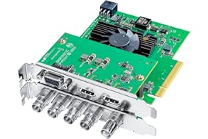 Blackmagic Design DeckLink Carte de Capture 8K Pro G2, Boitier Acquisition avec Connexion Quad Link 12G-SDI et HDMI 2.1 (Noir)