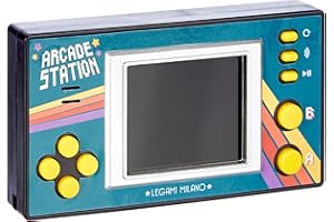 Legami Arcade Station-Mini Console Portable, HHG0001, Multicolore