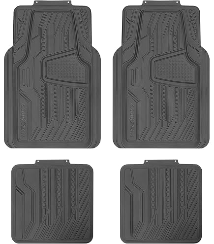 Set Tappeti In Gomma Su Misura Lampa Per Nissan Micra (03/2017 – 06/2023) – Bordatura Rialzata, Antiscivolo E Profumazione Vaniglia