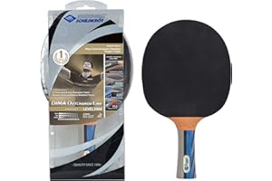 Donic-Schildkröt Ovtcharov 3000 Table Tennis Racket, with Carbon Inserts, AVS, PLS and Ergo Handle, 2,3 mm Sponge, Liga Pad - ITTF, in Blister, 754400