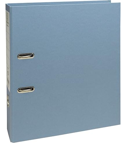 Classeurs à Levier A4 Exacompta - Dos 80 Mm - Pack De 20 - Rouge - Pour Bureau Et Archivage - 5