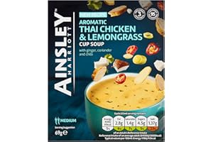 Ainsley Harriott Thai Chicken and lemongrass 3 x 69g, Pack of 8 (24 sachets)