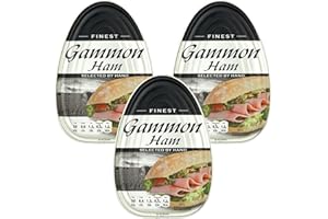 HAMPERLY GIFTS Cured Ham Bundle Containing Olde Oak Finest Gammon Ham 340g (3 Pack)