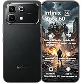 Infinix Note 60 Smartphone 5G, Battery 6150 mAh, XOS 16 Android | 8GB+256GB, Dimensity7400‑Ultimate, 144Hz 6.78" AMOLED Displ