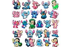 GOACRS 26 Stück Schuh Charms für Clogs, Cartoon Anime DIY Schuhanstecker Schuhanhänger, Schuh Pins Stecker Aufstecker Anstecker Set, Abnehmbare PVC Shoe Deko Zubehör für Kinder Jugendliche Erwachsene