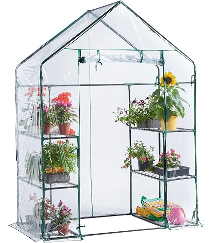 Smart Garden GroZone Abdeckung Mit 4 Etagen – Robuste Pflanzenhaube Mit Reißverschluss & Ösen