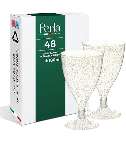 25 Pezzi Flute da Champagne 150ml, Bicchieri da Champagne in Plastica, Bicchieri da Vino Riutilizzabili da 150ml, Bicchieri da Champagne Riutilizzabili per Feste di Compleanno, Matrimoni e Giardino