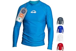 IQ-UV iQ UV 300 T-shirt slim manches longues vêtement anti-UV