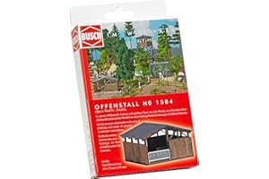 Busch 1584 Open Stable Ho Structure échelle modèle