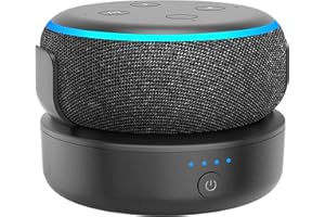 Dot 3rd Battery Base - PlusAcc Portable Battery Station (excluding Dot) Black