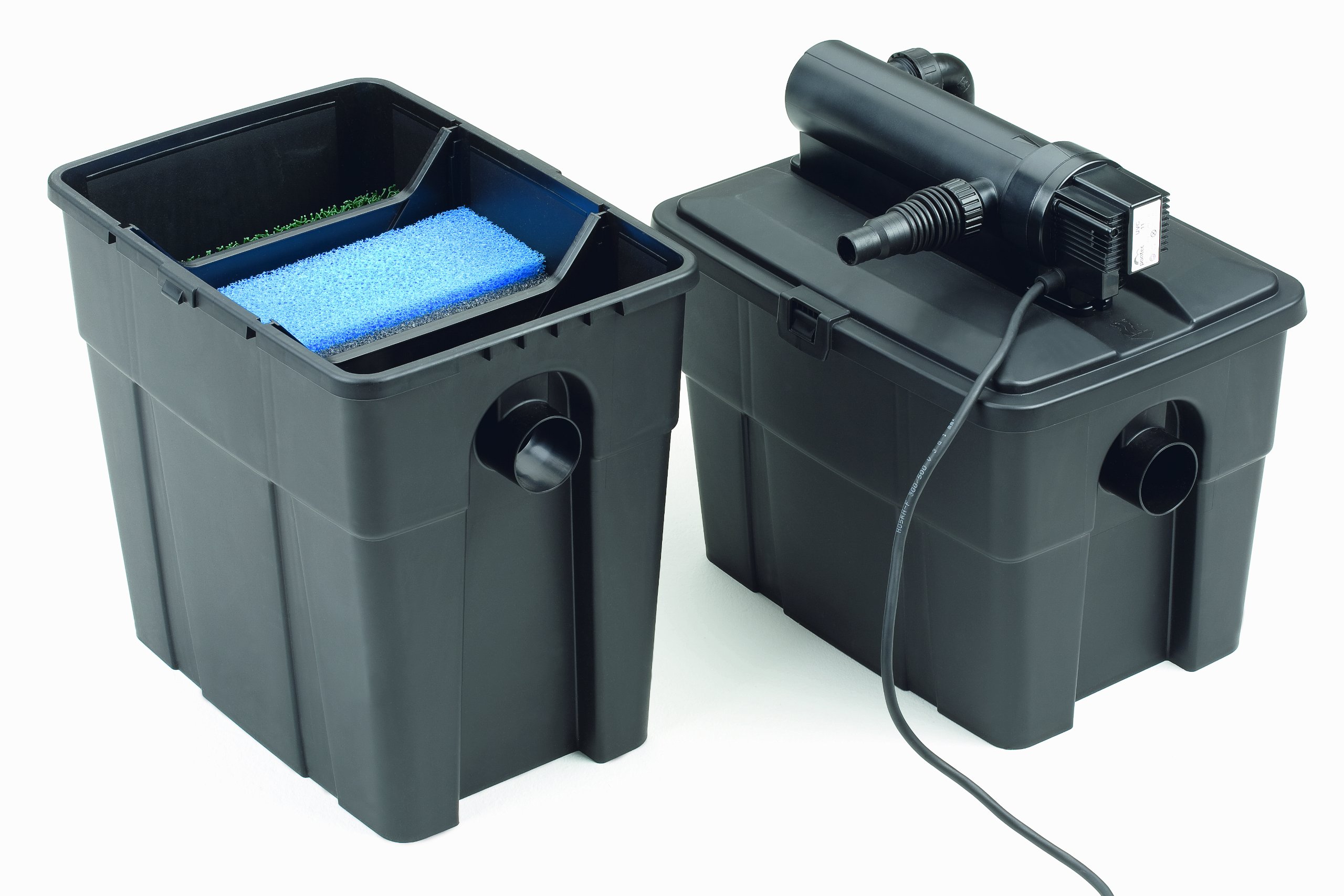 Pontec 50239 MultiClear Set 8000 - Komplettset aus Filterpumpe und Durchlauffilter / Durchlauffilterset / Mehrkammerfilter – Bild 3