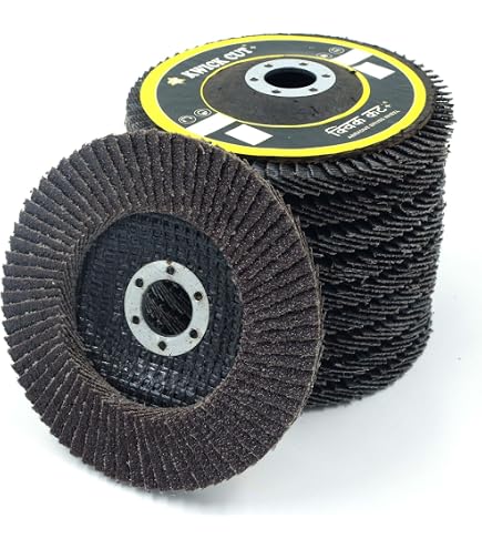 Steelex D1072 Abrasive Sanding Wheel - 6" Diameter, 80 Grit, 1/2" Bore, For Bench Grinder - View #12
