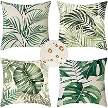 Lot De 2 Housses De Coussin Décoratives Carrées En Lin De 30,5 X 50,8 Cm, Style Rustique Et Moderne à Motif Floral Pour Extérieur, Canapé, Salon, Rouge Et Bleu