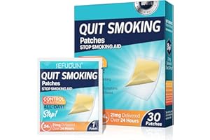 APCKFLEE 21mg Stop Patches, 30 Stück Quit Patches, Die nach 2 Wochen wirken