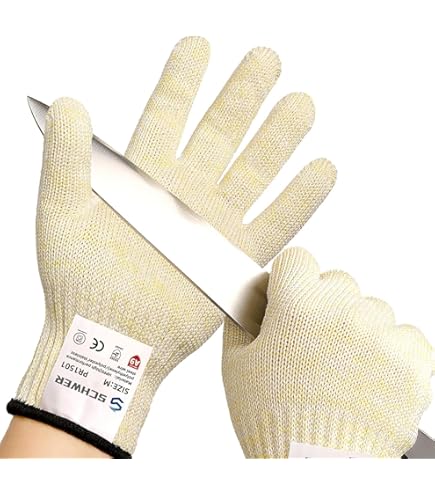 Level 5 Cut-resistant Gloves, High-strength Anti-puncture Anti-skid Kitchen Gloves
