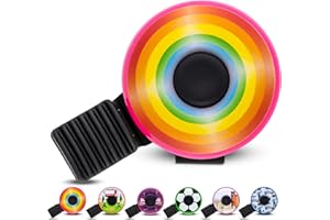 ‎FAHRRAD FUCHS Fahrradklingel Kinder - tolle Motive für Mädchen und Jungen - Klingel für Fahrrad, Kinderfahrrad, Roller, Laufrad - klingelt laut, einfache Montage