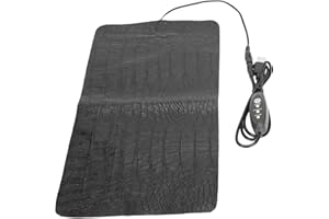 FYDUN USB Reptile Heating Pad, Under Tank Heater, Reptile AntiScratch Heating Pad Waterproof Heat Mat for Reptiles Tortoise Lizard (Large)