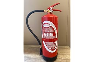 GÉNÉRIQUE Extincteur Fire Shop à Poudre ABC 6 kg Norme CE