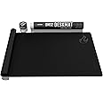 NITRO CONCEPTS XXL Mouse Mat 1200 x 600 mm Edges without Fringes Wide Microfibre Gaming Mouse Mat Ergonomic Non-Slip Mouse Mat (Black)