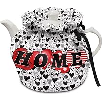 Couvre-théière Décoratif Forme Coq/poule - Housse Anti-poussière Lavable - Polyester/coton
