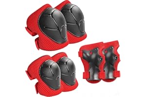 ‎JSRHEEM JSRHEEM knieschoner kinder，protektoren kinder，inliner schutzausrüstung kinder，knie schoner3-8 Jahr alt kinder protektoren set，Geeignet für Skating，Fahrräder，Skateboarden