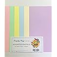 DALTON MANOR A4 COLOURED CARD 160GSM PASTEL ASSORTED PACK - 60 SHEETS