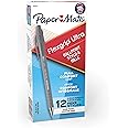 Paper Mate 9580131 FlexGrip Ultra Retractable Ballpoint Pen, Fine Point, Black, 12-Count