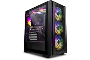 Vibox VIII-29 PC Gamer - Intel i9 11900F Processeur 5.2GHz - Nvidia RTX 4070 12Go - 32Go RAM - 1To NVMe M.2 SSD - 600W PSU - Windows 11 - WiFi