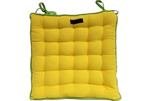 Ragged Rose 40 cm x 40 cm Outdoor Seat Cushions - Dining Chairs, Patio, & Lounge Area Garden Seat Pads - Cotton Seat Cushions for Garden Chairs & Sofas