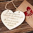 Targhetta In Legno Ovale 15x10 Cm Con Scritta #Amore-Cuore# | Idea Regalo Per Eventi E Ricorrenze - Foto 9