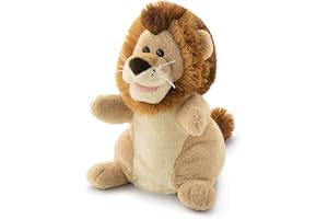 Trudi , Lion Puppet: plush lion puppet , Christmas, baby shower, birthday or Christening gift for kids, Plush Toys , Suitable from birth