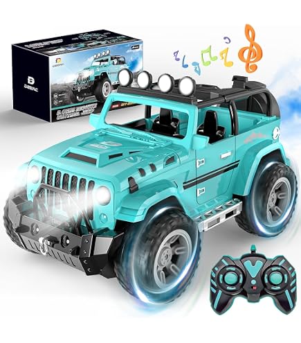 Voiture Radiocommandée Enfant Jouet 4WD RC Camion 2.4GHz Véhicule H Voiture Radiocommandée Enfant Jouet 4WD RC Camion 2.4GHz Véhicule H