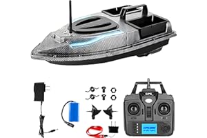 RLS Fishing Bait Boat V900 Smart RC Carbon fibre GPS Positioning remote control Double Silo Hopper bait boat for Carp or any Fish for angling fishing