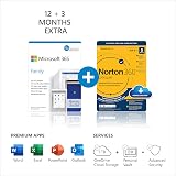 Microsoft 365 Family | 15 Months subscription | Office apps | up to 6 users | Multiple PCs/Macs, Tablets and Phones…