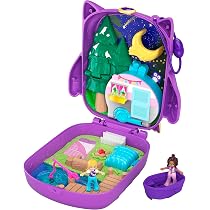 Polly Pocket Pocket World Cactus Cowgirl Ranch Compact with Fun Reveals,  Micro Polly and Shani Dolls, 2 Horse Figures and Sticker Sheet; For Ages 4  and Up, GKJ46 : Amazon.co.uk: Toys &