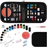 Sewing Set - Portable Mini Emergency and Travel Sewing Kit | Including Thread, Needle, Scissors, Tape Cloth | Travel and Home Use I