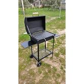 40x50x75 Barbek&uuml; Mangal Oluklu Izgara Kapaklı Varil Mangal Barbek&uuml;