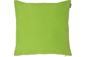 ‎BEAN BAG BAZAAR Bean Bag Bazaar Outdoor Kissen Wetterfest mit Füllung Blumen, Grün, 43cm, Dekokissen Wasserabweisend Garten Kissen