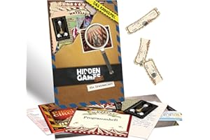 Hidden Games Tatort Krimispiel Fall 4 - EIN Drahtseilakt - EIN Escape Room Spiel für 1-6 Personen ab 14 Jahren, realistisches Tatortspiel, spannendes Detektivspiel (Deutsche Edition)