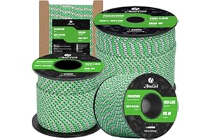 Abma Cord Paracord 2mm Cuerda de 100% Nylon 30m Tipo I Cuerda de Paracaídas 1 Hebra - MAX. 45 kg - Isla