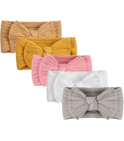 Bandeau à Noeud Léopard Pour Bébé 0-2 Ans - Élastique Doux, Confortable, Idéal Pour Photos Quotidiennes - 9