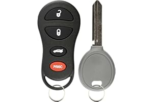 KeylessOption remoto de entrada sin llave Fob Uncut encendido coche clave de repuesto para gq43vt9t, 04602268