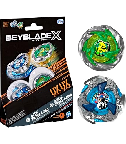 Hasbro Beyblade X Tackle Goat 2-70N & Sword Dran 3-60F Dual Pack