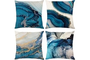 ARNTY Federe Cuscini Divano 45x45, Copricuscini Set di 4 Fodere Moderna Decorative Camera da per Esterno