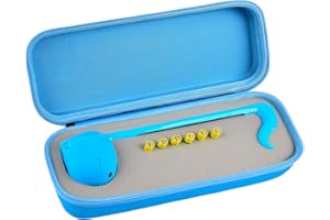 PAIYULE Case Compatible with Otamatone [English Edition] Japanese Electronic Musical Instrument Portable Synthesizer by Cube/Maywa Denki, Storage Holder Only Fits for Regular (Box Only) (Blue)