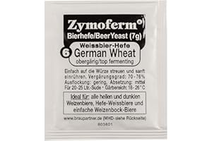 Zymoferm GERMAN WHEAT Trockenhefe og | Obergärige Bierhefe zum Bier brauen