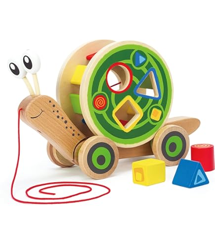 Jouet En Bois à Tirer - Cheval - JOUETS 1ER AGE/Jouets à