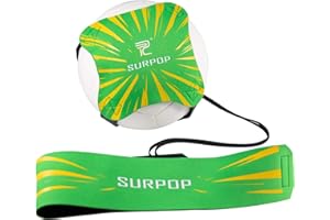 GLOBAL PARK Football Kick/Lancer Entraîneur Solo Entraînement Pratique de Contrôle de l'Aide à la Formation Ceinture Réglable pour Enfants Adultes